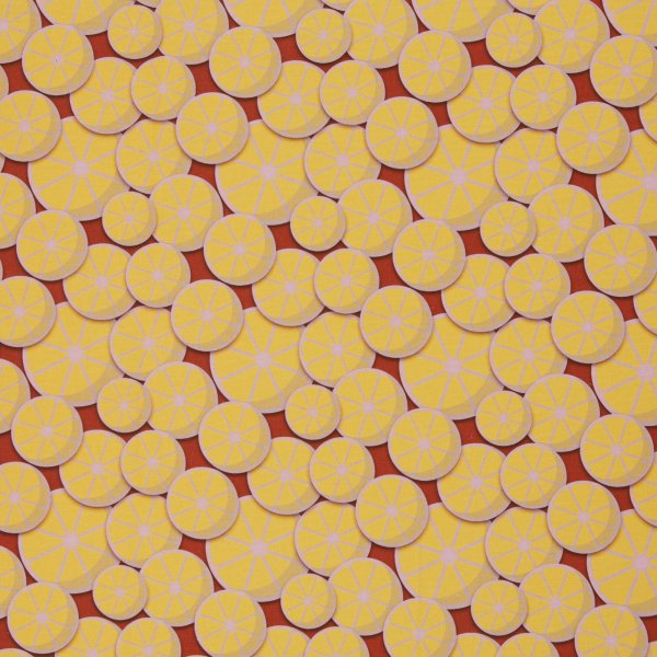 Canvas Dekostoff Lemons by Cherry Picking